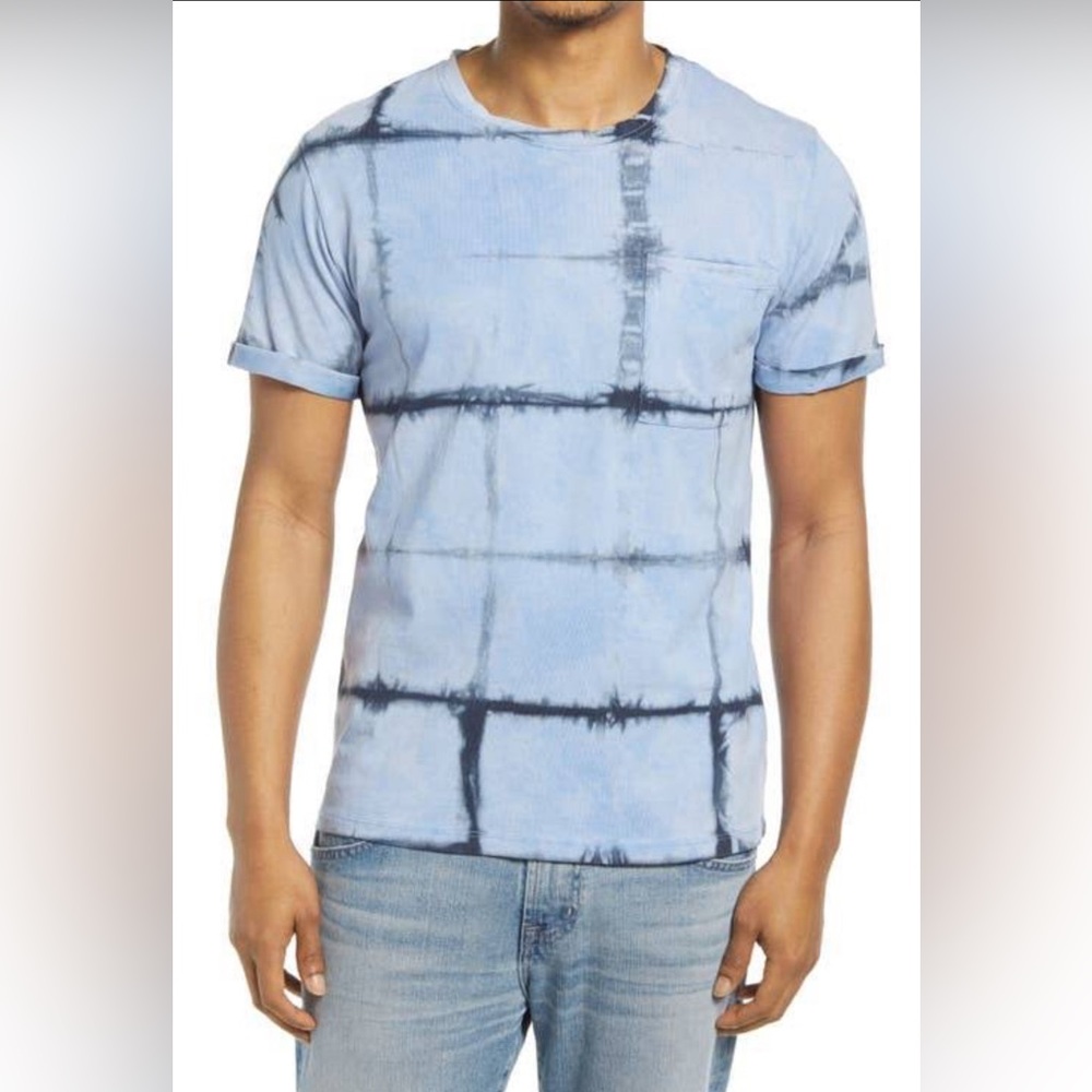 BLANK NYC Tie Dye Pocket T-Shirt NWT